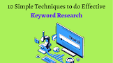 effective keyword research
